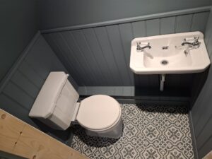 RH Build Solutions cloakroom completed